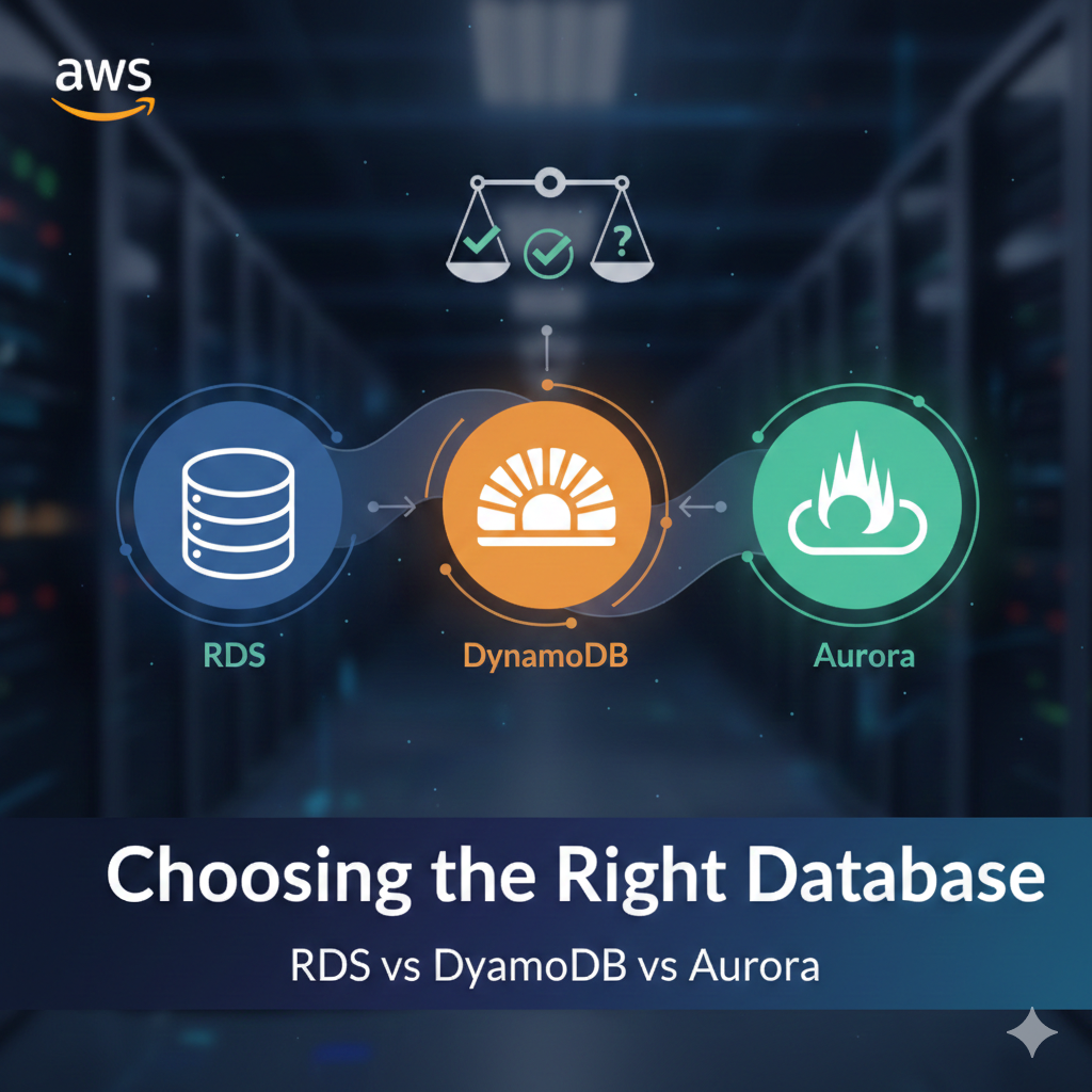 RDS vs DynamoDB vs Aurora: Choosing the Right Database